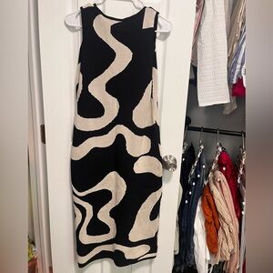 Black and white dress